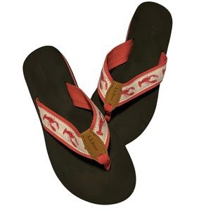 L.L. Bean🦞 Lobster Flip Flops brand new never worn women’s 9